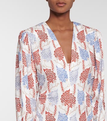 Bagenia printed midi dress | Isabel Marant