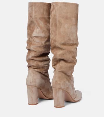 Botas altas Glen 85 de gamuza | Gianvito Rossi
