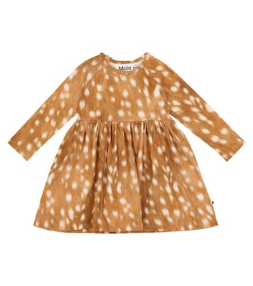 Baby Charmaine printed stretch-cotton dress | Molo