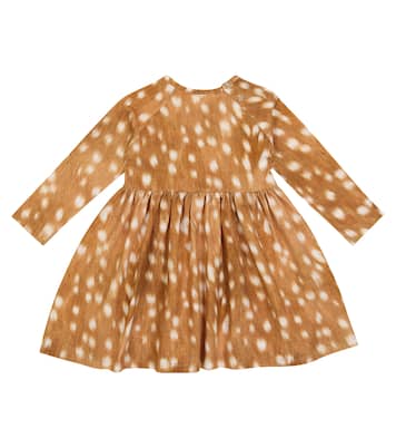 Baby Charmaine printed stretch-cotton dress | Molo