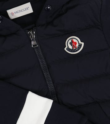 Daunenjacke aus Baumwolle | Moncler Enfant