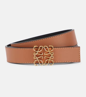 Cintura reversibile Anagram in pelle | Loewe