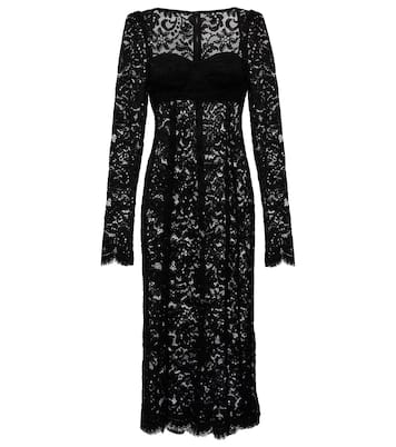 Lace midi dress | Dolce&Gabbana