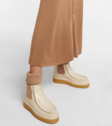Botas Chelsea Jamie de piel | Chloé