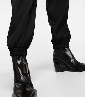 Pantaloni in gabardine di lana vergine | Jil Sander