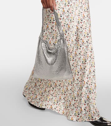 Robe longue à fleurs | Rabanne