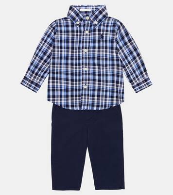 Baby - Camicia e pantaloni in cotone | Polo Ralph Lauren Kids
