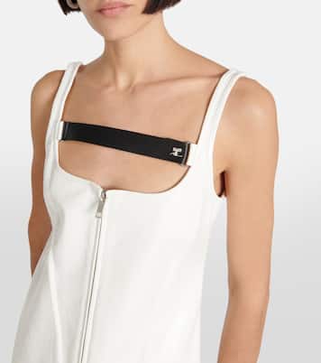 Minikleid aus einem Baumwollgemisch | Courrèges