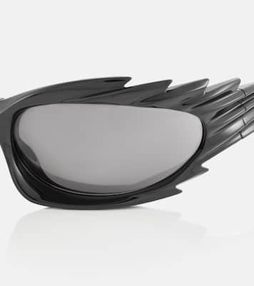 Spike rectangular sunglasses | Balenciaga