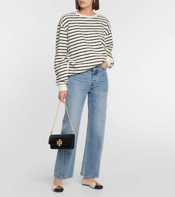 Claire leather ballet flats | Tory Burch