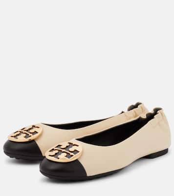 Claire leather ballet flats | Tory Burch