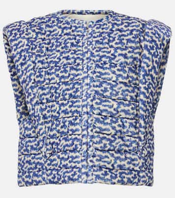 Chaleco Aziela de algodón estampado | Marant Etoile