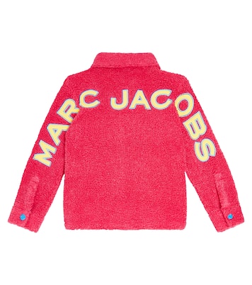Appliqué faux shearling jacket | Marc Jacobs Kids