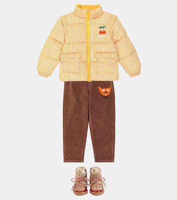 Stivaletti in pelle e shearling | Bobo Choses