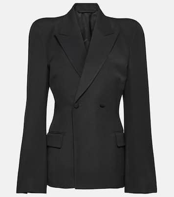 Blazer in twill di lana vergine | Balenciaga