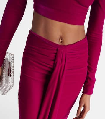 Set Gemma de crop top y falda larga | Miss Sohee