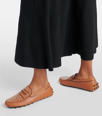 Mocassini Gommino in pelle con borchie | Tod's