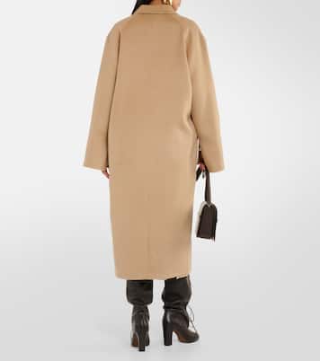 Oversize-Mantel aus Wolle | Toteme