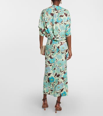 Vestido largo con capa | Stella McCartney