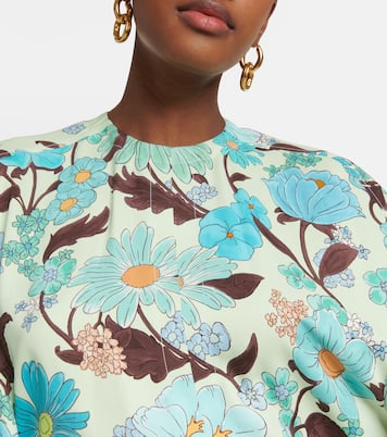 Vestido largo con capa | Stella McCartney