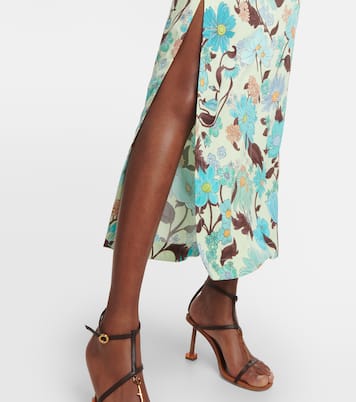 Vestido largo con capa | Stella McCartney