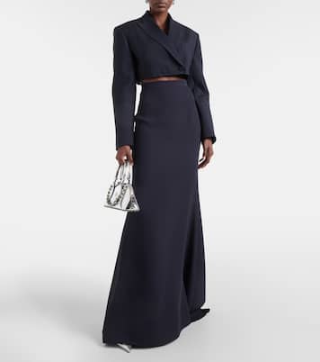 Blazer cropped de Crepe Couture | Valentino