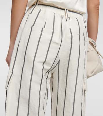 Hose aus Leinen und Baumwolle | Brunello Cucinelli