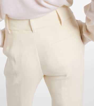 Rhein high-rise wool flared pants | Gabriela Hearst