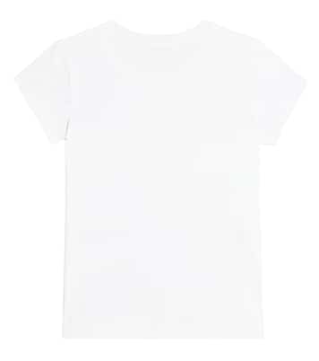 T-shirt in jersey di misto cotone con stampa | Monnalisa