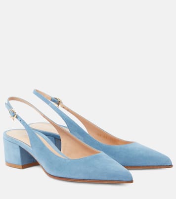 Pumps slingback Piper 45 in suede | Gianvito Rossi