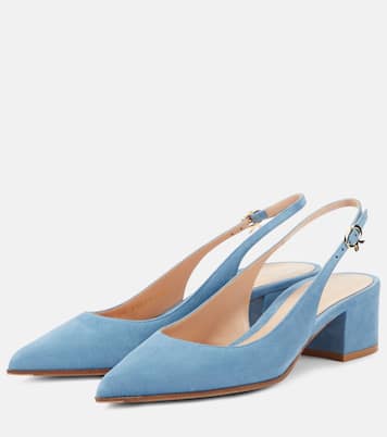 Pumps slingback Piper 45 in suede | Gianvito Rossi