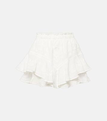 Shorts Elsa in ramia con ricamo | Isabel Marant