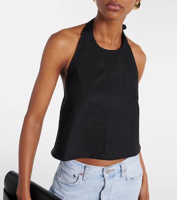 Top Drill in twill di misto cotone | Wardrobe.NYC
