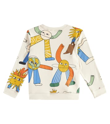Felpa in jersey di cotone con stampa | Stella McCartney Kids