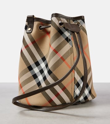 Secchiello in jacquard Burberry Check | Burberry