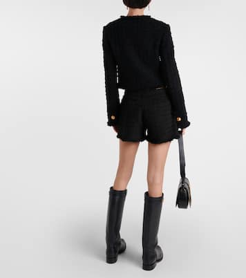 Veste Heritage en tweed de laine mélangée | Versace