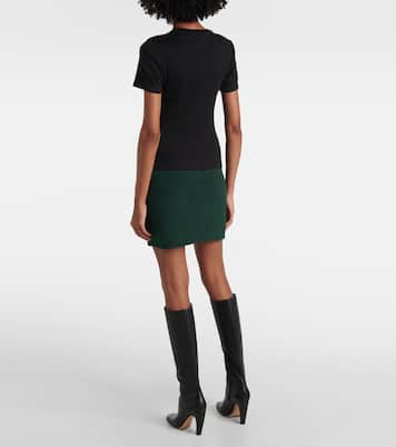T-shirt Pruitt in jersey di misto cotone | Veronica Beard