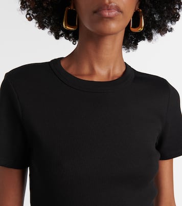 T-shirt Pruitt in jersey di misto cotone | Veronica Beard