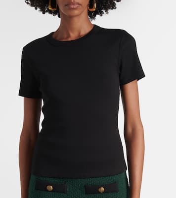 T-shirt Pruitt in jersey di misto cotone | Veronica Beard
