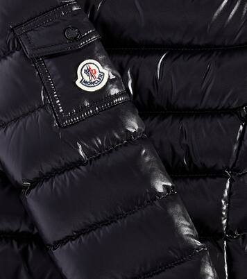 Abrigo Moka con paneles de plumas | Moncler Enfant