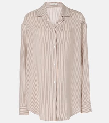 Camicia Valene in seta a righe | The Row