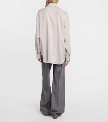 Camicia Valene in seta a righe | The Row