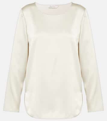 Top in raso di misto seta | Max Mara