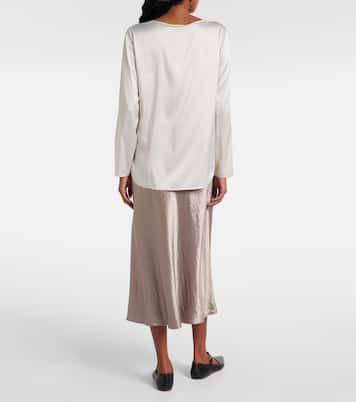 Top in raso di misto seta | Max Mara