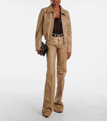 Giacca blouson in pelle | Tom Ford