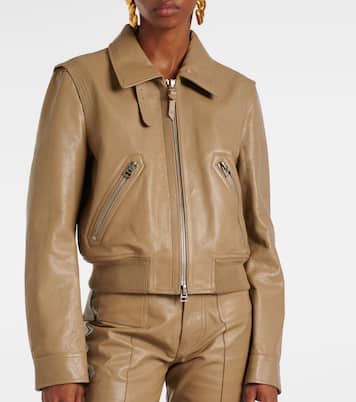 Giacca blouson in pelle | Tom Ford
