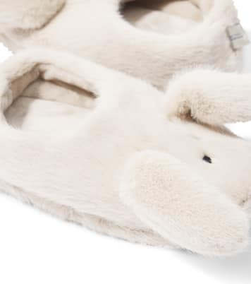 Slippers Aviaja en shearling synthétique | Liewood