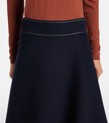 Falda midi Nevada de lana | 'S Max Mara