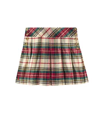 Jupe en coton à carreaux | Polo Ralph Lauren Kids