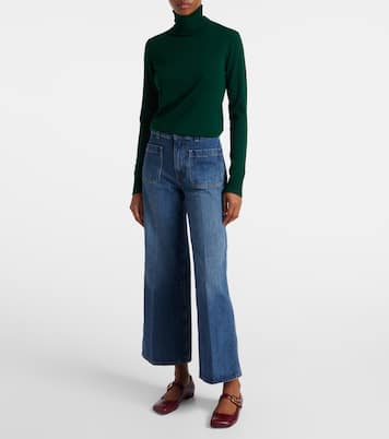 Polly leather Mary Jane flats | Chloé